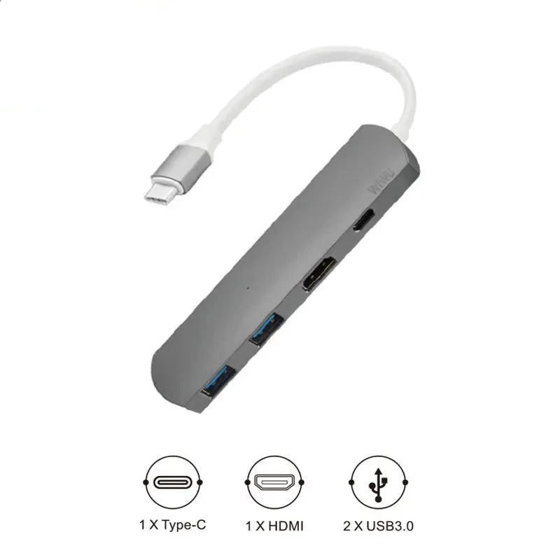 Wiwu T3 plus 4in1