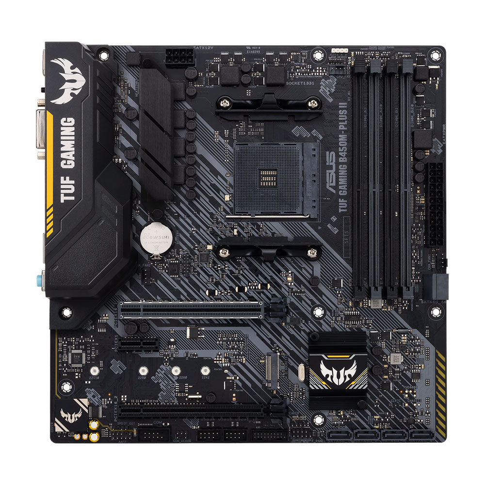 ASUS TUF Gaming B450M-PLUS II motherboard.