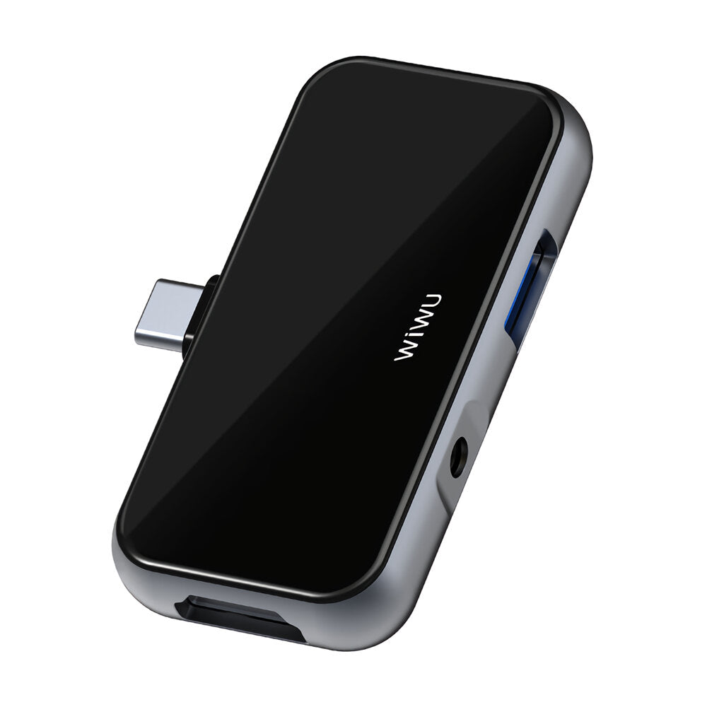 WiWU Thunderbolt 3 docking station with multiple ports.